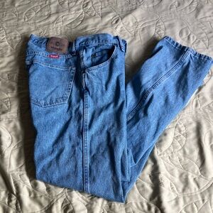 Wrangler Men's Relaxed Fit Light Blue Jeans